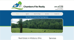 Desktop Screenshot of chambersfiterealty.com