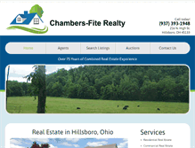 Tablet Screenshot of chambersfiterealty.com